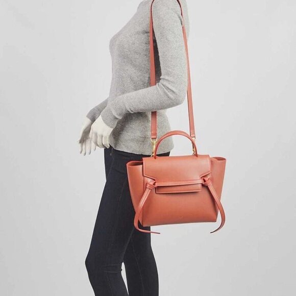 Celine Brown Smooth Leather Micro Belt Bag - Picture 5 of 11